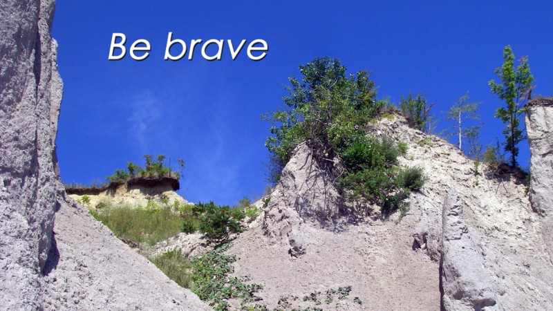 Be Brave Clifftop