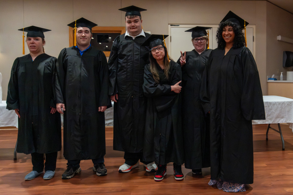 Project SEARCH group of graduates at St. Joseph's, June 2024