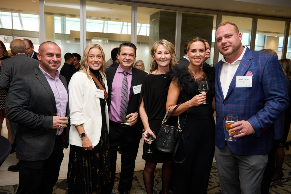 The Clintar team at St. Joseph's Tribute Dinner